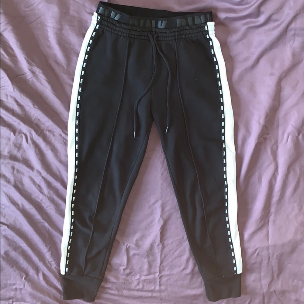 Skinny track pants